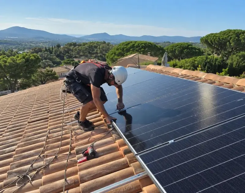 Installateur panneaux solaires Saint-Martin-d'Août — pose photovoltaïque sur toiture